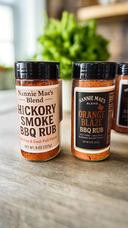 Nannie Mae’s Hickory BBQ Rub 8 ounce