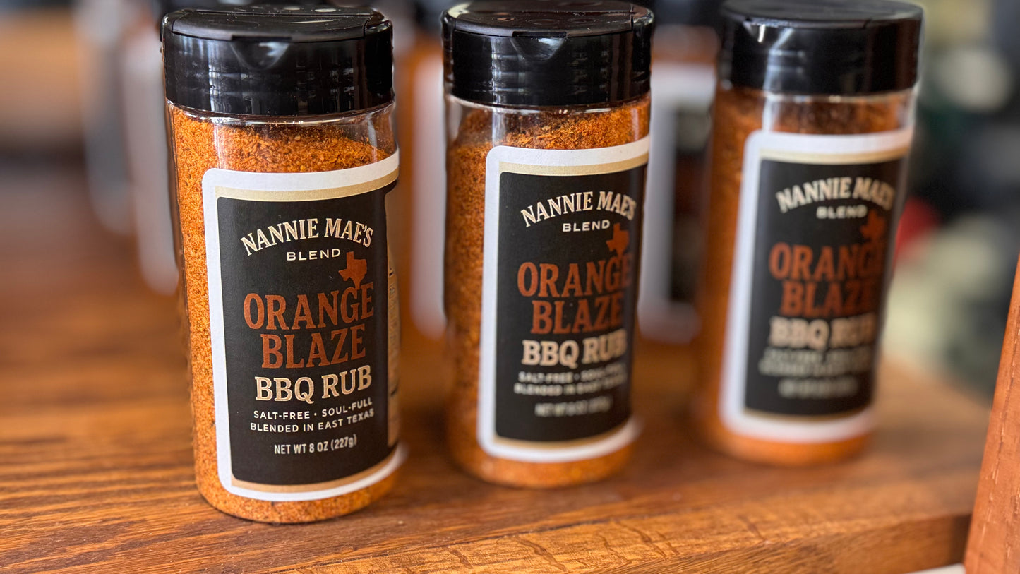 Orange Blaze BBQ Rub (salt-free)